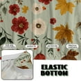 thumbnail image 6 of Xixirimido Futon Cover Armless Sofa Covers Sofa Bed Covers Stretch Futon Couch Cover Sofa Slipcover Washable Furniture Protector, Floral and Leaf Green, 6 of 8