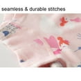 thumbnail image 6 of WIBACKER 3 Pack Girls 100% Cotton Boyshorts Panties 2-12T Kids Cartoon Boxer Shorts Underwear, Random Color, 6 of 9