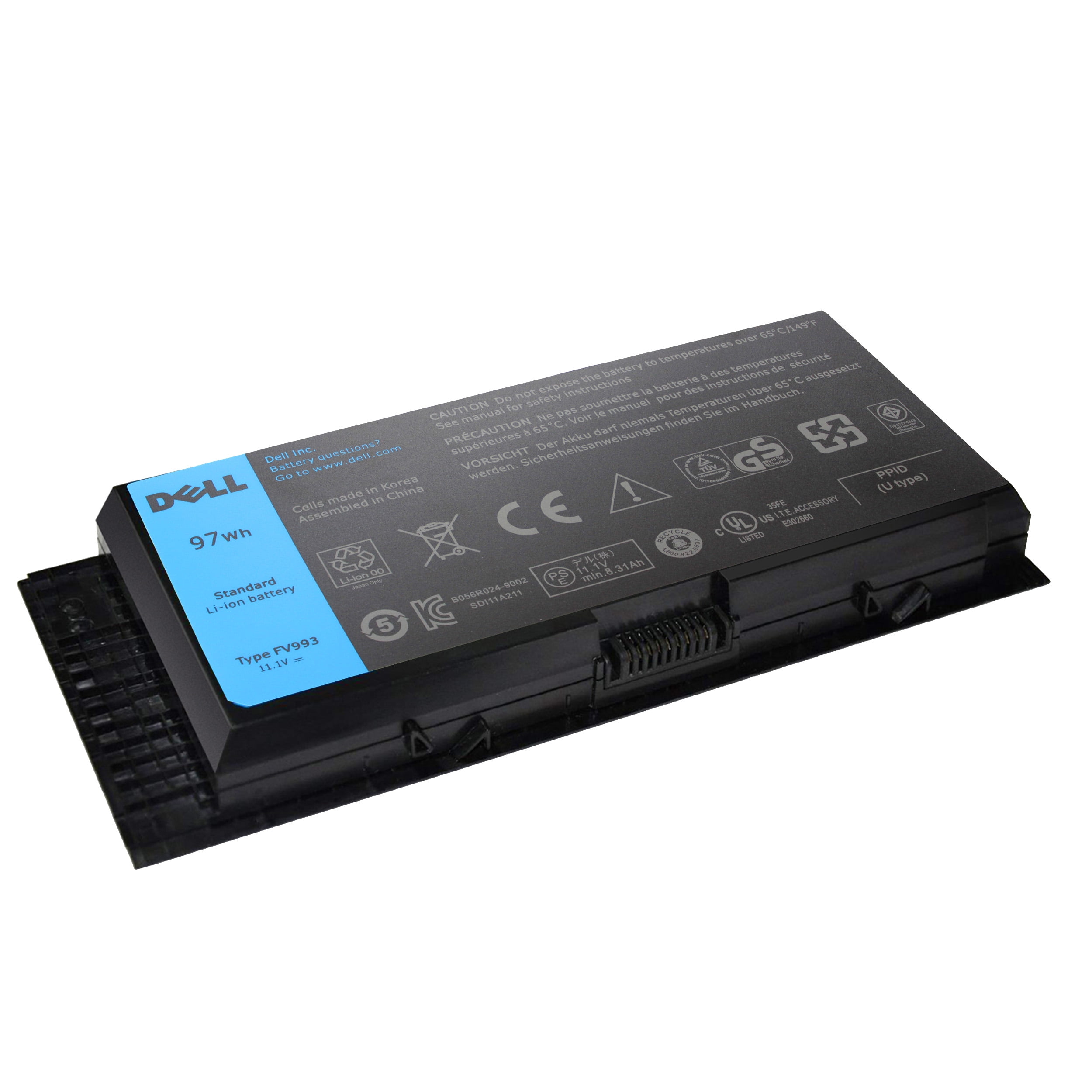 previous next Array - genuine battery for dell precision m4600 m6600 fv993 pg6rc r7pnd rh walmart com