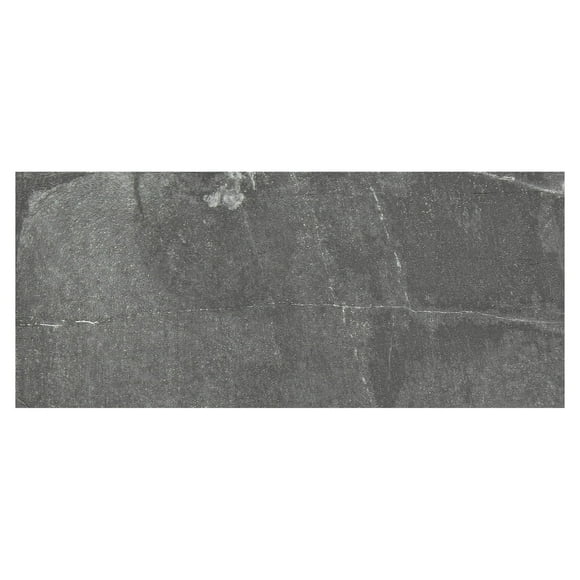 Palisade 4.5 in. x 11 in. Tile Shower and Tub Surround Sample in Cracked Slate