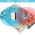 thumbnail image 5 of WiFi-förlängare 2024, WiFi-förstärkare, WiFi-repeater, täckning upp till 3000 kvm, anslut 45 enheter, internetförstärkare vit, 5 of 5