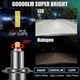 thumbnail image 3 of bombillas LED H7 de 30000 lm, 360 H1, HB3, HB4, 9012 HIR2, H11, H8, 9006, 9005, para faros delanteros de coche, antiniebla, 3000 K, 6000 K, 12 V, chips 3D., 3 of 5