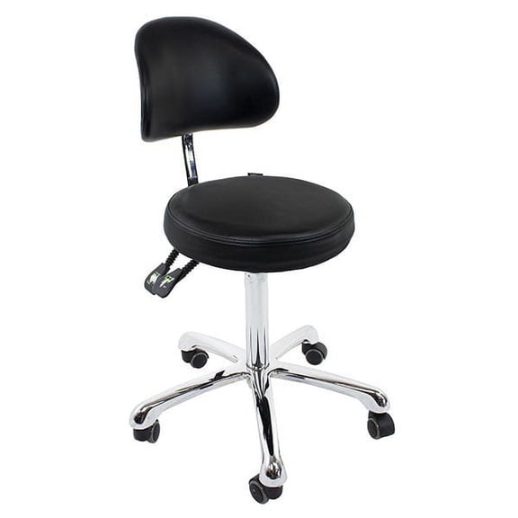 SKINACT Gold Series Esthetician Stool (Black)