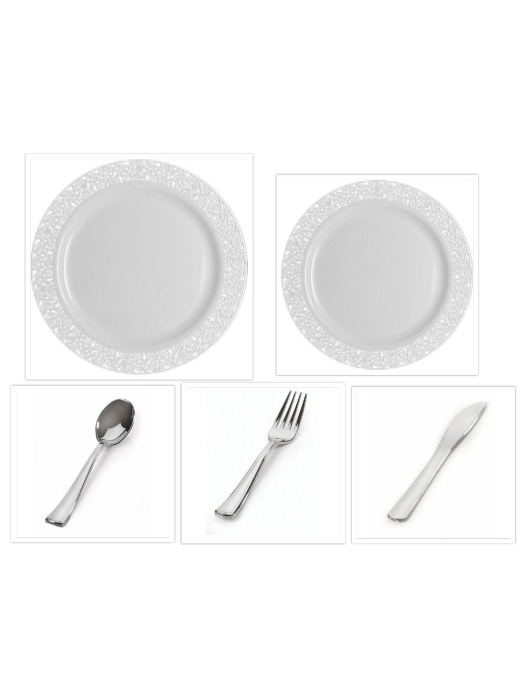 Chinet Classic White Dinner Plates – 10-3/8 Inch, 165 Count – Microwave Safe, Made In USA