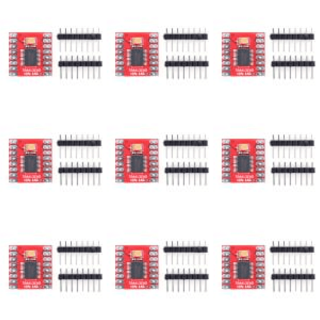 Controlador de motor TB6612FNG Módulo dual 1.2A Placa de CC dual Reemplace L298N