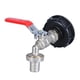 thumbnail image 1 of Kenally Adaptador de grifo de tanque IBC, conector de rosca de 3/4 pulgadas, piezas de ajuste de válvula de repuesto Medidores de medidas dimensionales Kenally TO003366-00, 1 of 6