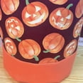 thumbnail image 6 of Halloween Pumpkin Candy Basket, Flax Candy Bag Tote with Handle for Trick Or Treat, Reusable Gift Storage Bucket for Halloween Party Decorations, 6 of 6