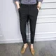 thumbnail image 3 of Pantalones de verano para hombre, rectos, 9 pantalones cortos, pantalones de traje para hombre, a cuadros, antiarrugas, sastrería, ropa informal fina y barata de diseñador, 3 of 5