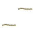 thumbnail image 3 of Unatoiry 50 Pieces Rhinestone Rondelle with Large Hole Charm Spacer Beads Supplies Loose Bead for Earring Necklace Accessories Gold 8MM50 Pieces 2Set, 3 of 6