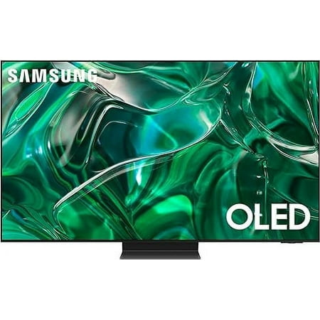 Open Box Samsung - 55" Class S95C OLED 4K UHD Smart Tizen TV QN55S95CAFXZA - BLACK