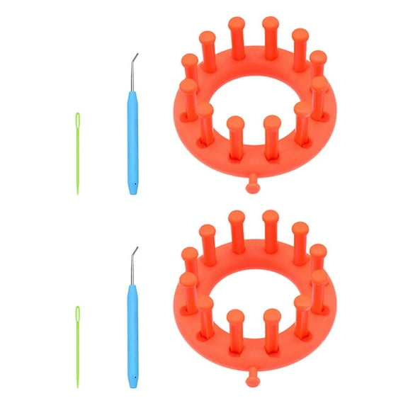 1 or 2 Set Multifunctional Knitting Loomed Set Knitting Frame For Hat Scarves