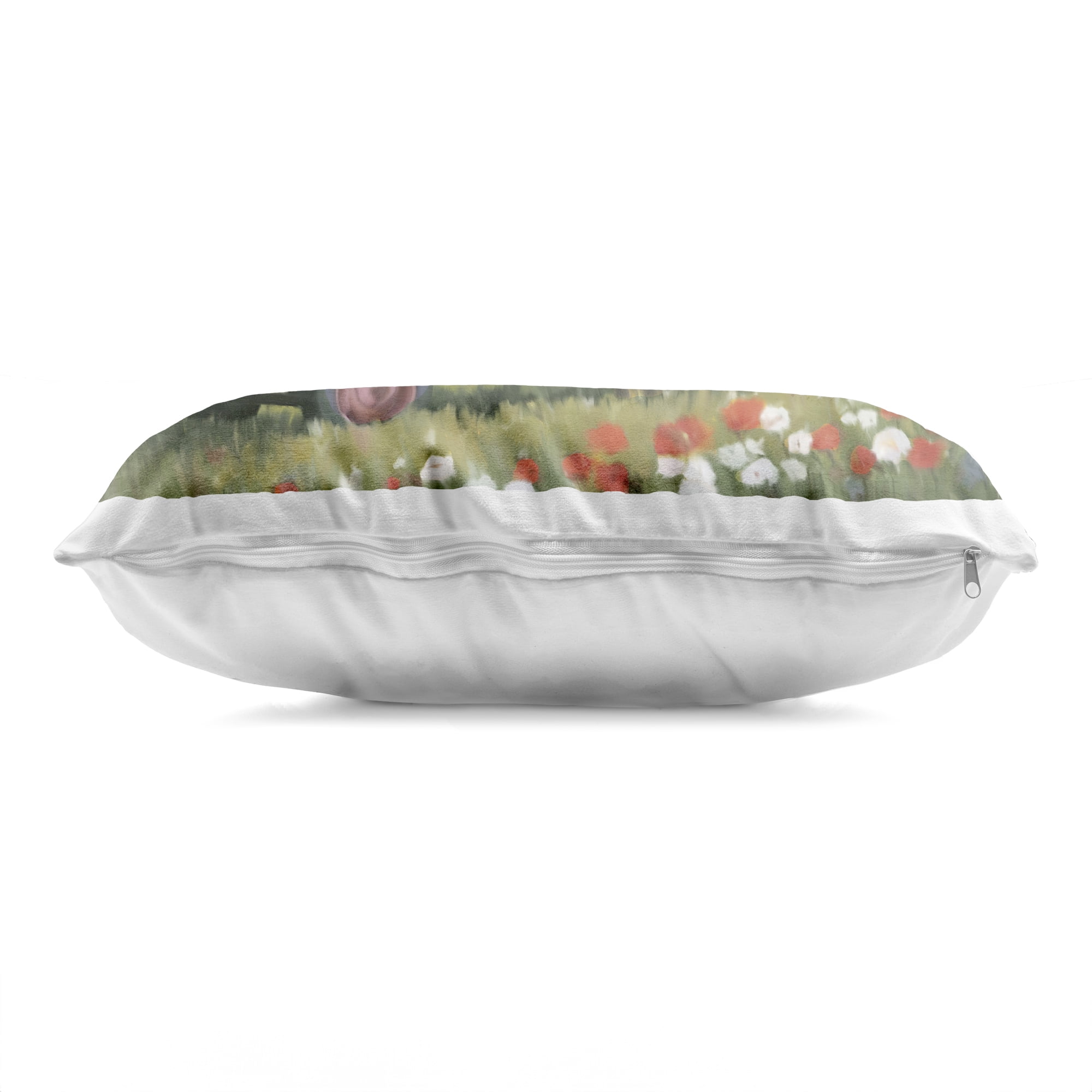 Stupell Industries White Delivery Floral Truck Decorative Printed Throw Pillow, design by Kim Allen