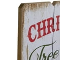 thumbnail image 4 of Northlight 23.5" Rustic Wooden Christmas Tree Farm Hanging Wall Sign, 4 of 4