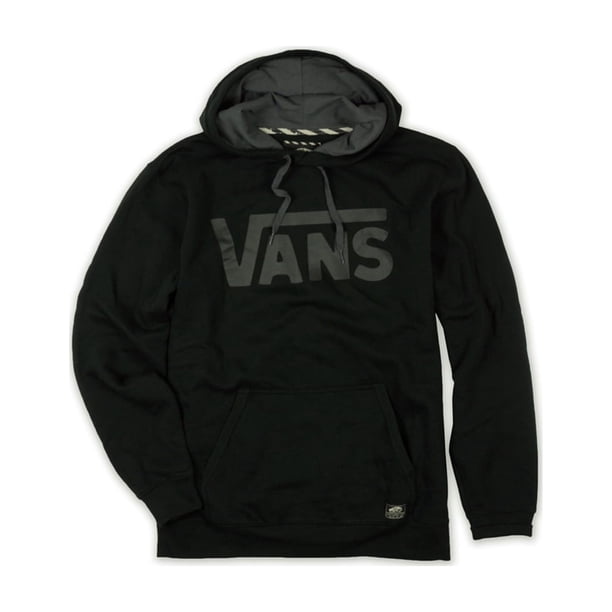 Vans Classic Logo Pullover Hoodie Sudadera para Hombre, Negro, X-Large Vans Sudadera