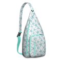 thumbnail image 1 of Summer Beach Sling Backpack - Mermaid & Seashell Design Crossbody Shoulder Bag, Fashionable Daypack, 1 of 4