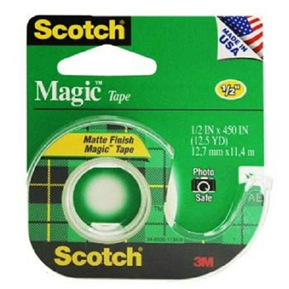 Scotch, Magic Tape Green, Count 1 - Scotch Tap / Grab Varieties & Flavors