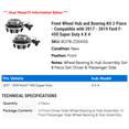 thumbnail image 2 of Front Wheel Hub and Bearing Kit 2 Piece - Compatible with 2017 - 2019 Ford F-450 Super Duty 4 X 4 2018, 2 of 2