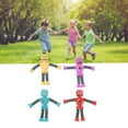 thumbnail image 4 of CUITING Stretchy Tube Robot Puzzle Toy  Exercise Hand Strength Funny Robots Shape Changing Toy Flexible 4PCS For Home, 4 of 7
