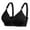 Style 4-Black, variant on Eashery Bras for Women Full Cup Breathable Bikini Underwear for Women Brown 105D