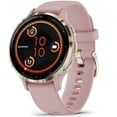 thumbnail image 2 of Reloj inteligente Garmin Venu 3S de 41 mm de acero dorado con funda Dust Rose, 2 of 9