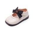 thumbnail image 4 of NOKIO Clearence Square Toe Mary Jane Shoes for Toddlers - Lightweight Flat Bottom Bow Detail Four-Season Casual Flats Comfortable Dress Shoes for Daily Activities, 4 of 9