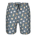 thumbnail image 4 of Naloa Cute Cats And Dogs Men's Beach Shorts, Surfing shorts, Swim trunks, Quick Dry Swim Trunks for Surfing Beach Fun - XX-Large, 4 of 9