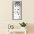 thumbnail image 3 of ArtToFrames 13x30 inch Metallic Deco Silver Picture Frame, Silver MDF Poster Frame (4501), 3 of 7
