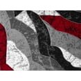 thumbnail image 6 of Modern Abstract Area Rug Hand Carved Contemporary Geometric Vibrant Colors Carpet for Living Room Bedroom Design PR1002, 6 of 8