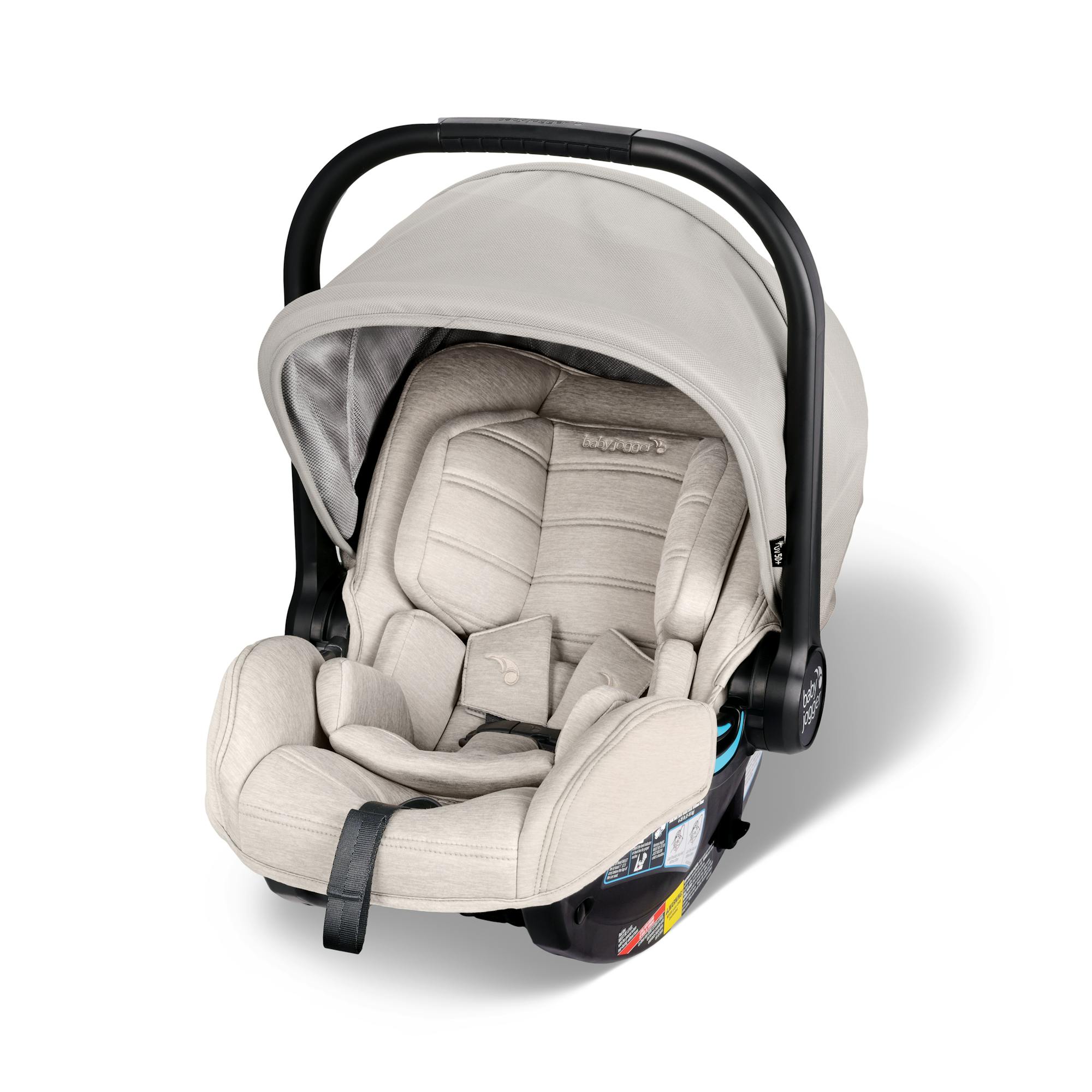 Baby Jogger city GO 2 Infant Car Seat, Frosted Ivory