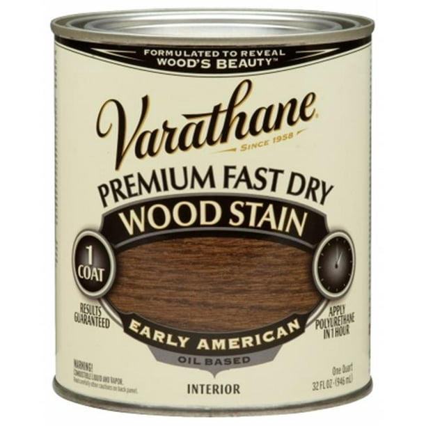 Varathane 262005 1 Litre de Teinture pour Bois à Séchage Rapide Américaine Précoce