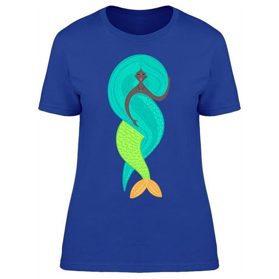 Mermaid, Hair T-Shirt Women -Image by Shutterstock, Female x-Large
