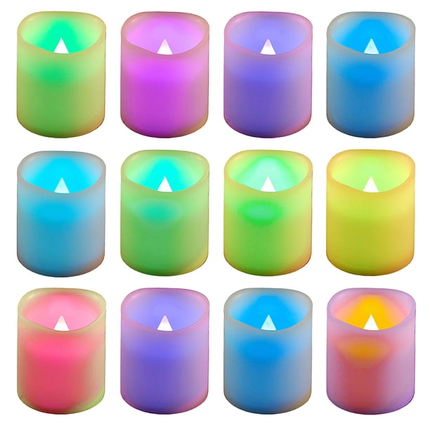 LumaBase Battery Operated Votive Candles