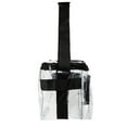 thumbnail image 7 of Large Clear Lunch Bag Heavy Duty Clear Lunch Box with Adjustable Straps and Front Storage Compartment, 7 of 7