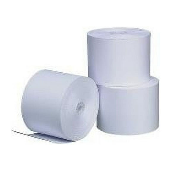 Single Ply Thermal Cash Register/pos Rolls, 3 1/8" X 119 Ft., White, 50/ct