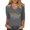 Gray01, variant on Stralyhd Spooky Graphic 3/4 Sleeve Tops for Women V Neck Halloween Party T Shirts Night Club Tee Spooky Horror Print Top Hot Pink S