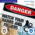 thumbnail image 5 of Watch Your Hands And Fingers Sign, OSHA Danger Sign,, 5 of 8