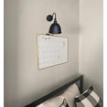 thumbnail image 6 of FSLiving Battery Operated wall Sconces 55 Lumens LED Remote Control Dimmable Timing Cordless Retro Style Black Metal Wall Lamp Easy to Install for Corridor Dorm Nightstand (No Battery) - 1 Light, 6 of 6