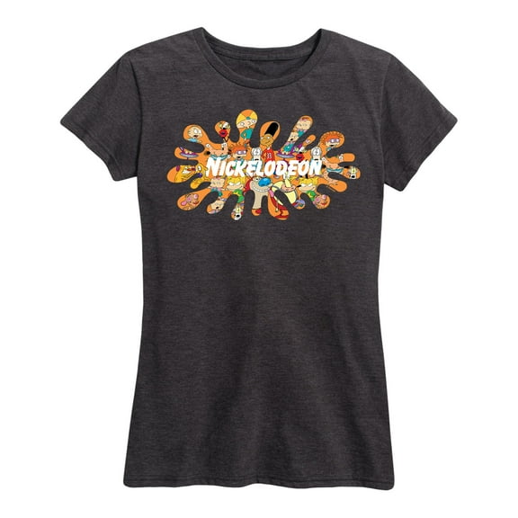Nick Rewind - Group Splat - Women's Short Sleeve Graphic T-Shirt