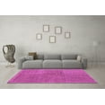 thumbnail image 3 of Ahgly Company Indoor Rectangle Abstract Purple Modern Area Rugs, 4' x 6', 3 of 4