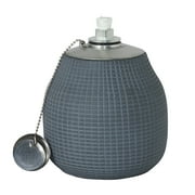 Better Homes & Gardens, Gray Textured Concrete Tabletop Torch