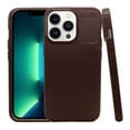 thumbnail image 1 of Funda de Silicon Uso Rudo Atti Rugged Carbon iphone 13 Pro Cafe 1pz Mas Mica 9D, 1 of 8