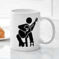 thumbnail image 3 of CafePress - Classical Guitar Mug - 11 oz Ceramic Mug - Novelty Coffee Tea Cup, 3 of 4