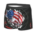 thumbnail image 2 of Bingfone Largemouth Bass Fish In Usa Men'S Underwear - Casual Stretch Boxer Briefs-Small, 2 of 9