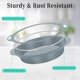 thumbnail image 3 of 2-Pack 9-Inch Nonstick Round Cake Pans for Baking, Oven Safe & Easy Release, 3 of 5