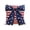 B, variant on Leutsin Patriotic American Flag Bow Throw Pillow, Red White Blue Stars Stripes Large Bow Design Decorative Pillow, Soft Plush 4th of July Throw Pillow for Couch Sofa Home Decor, 18" x 18"