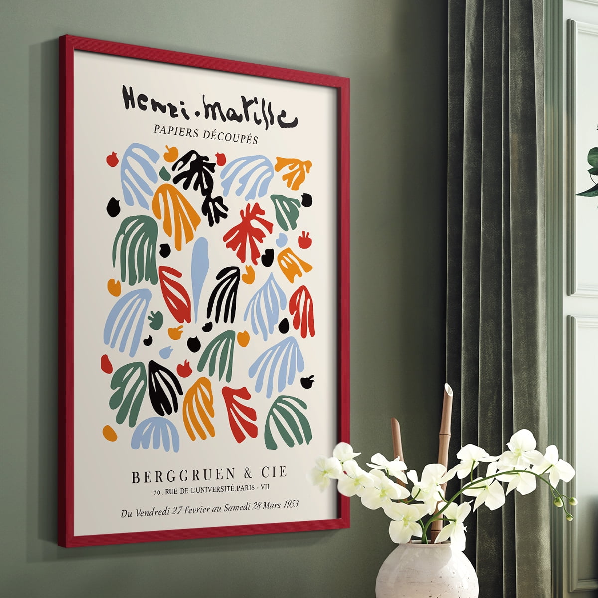 Matisse LXXXVII Framed Print - Solid Wood