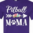 thumbnail image 4 of Inktastic Pitbull Mama with Arrow and Flowers T-Shirt, 4 of 5