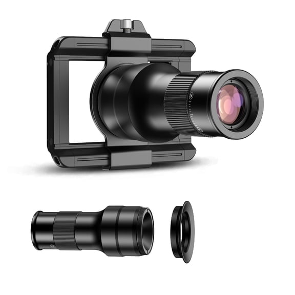 2 In 1 Telephoto Macro Lens 6X Magnification 150mm Macro Universal Clip For Smartphone Photography