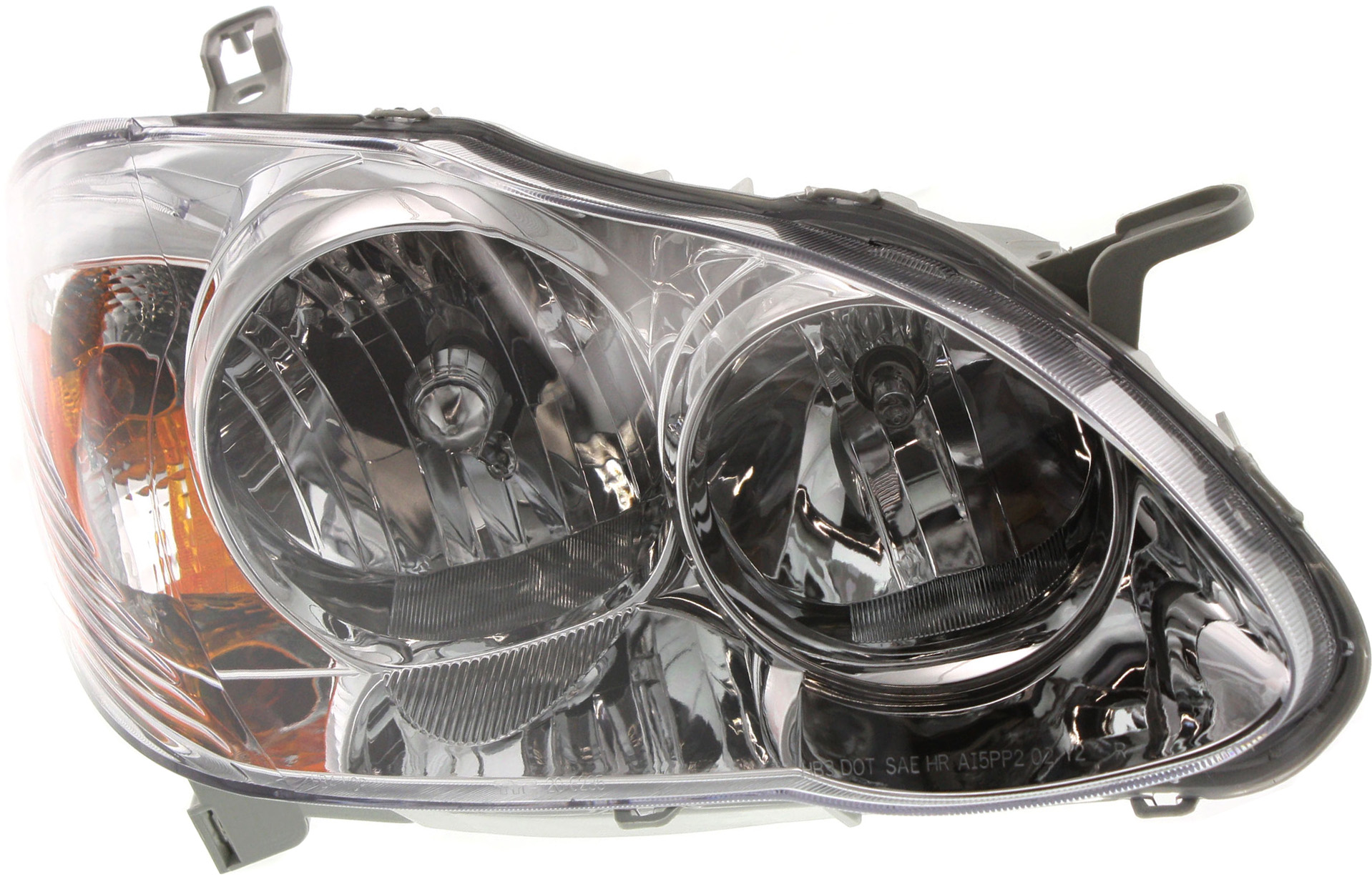 Headlight Compatible With 2005-2008 Toyota Corolla Right Passenger Halogen With bulb(s)