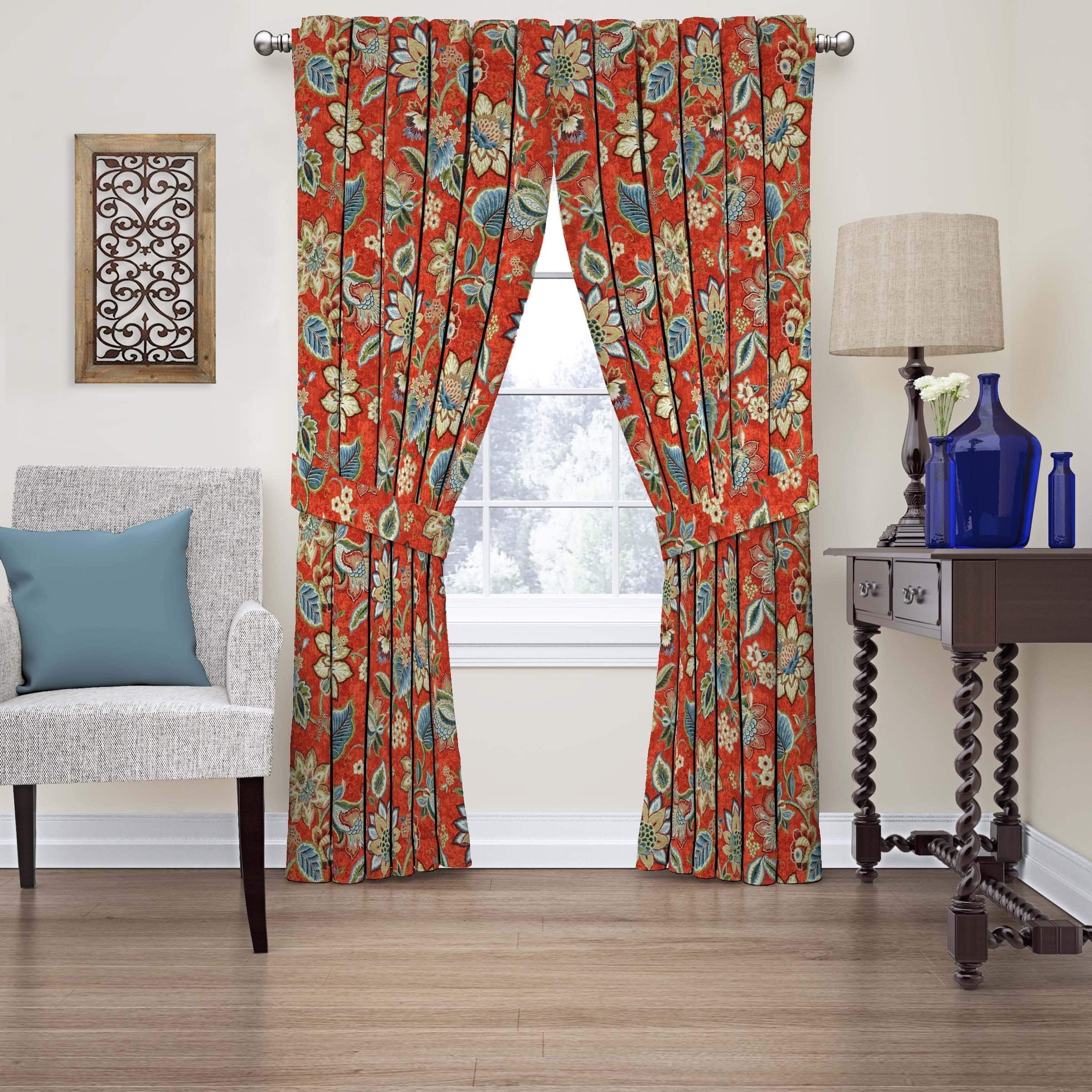 Waverly Brighton Blossom Floral Window Curtain